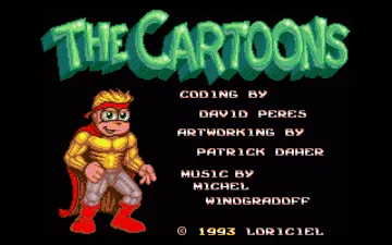 Cartoons, The_Disk1 screen shot title